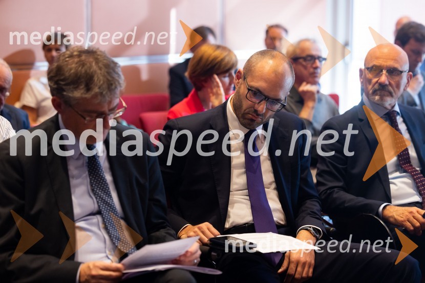  Slobodan  Šešum, generalni direktor, Direktorat za gospodarsko in javno diplomacijo;  Boris Grigić, slovenski veleposlanik v FrancijiGospodarska diplomacija - trenutni položaj in prihodnji razvoj v regiji EU