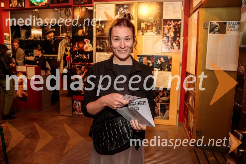  Karolína Kotrbová, scenografinjaBalada o trobenti in oblaku, premiera v Mini teatru