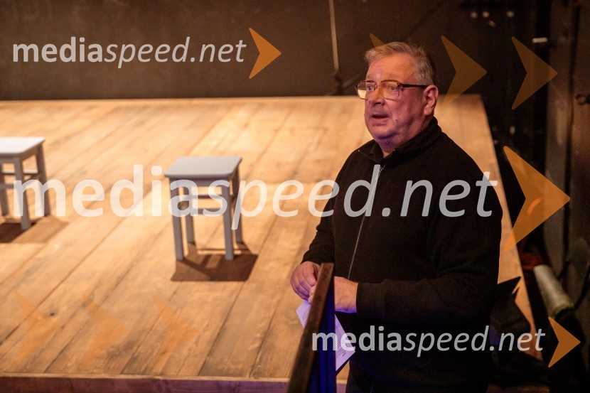  Robert Waltl, direktor, Mini teaterBalada o trobenti in oblaku, premiera v Mini teatru