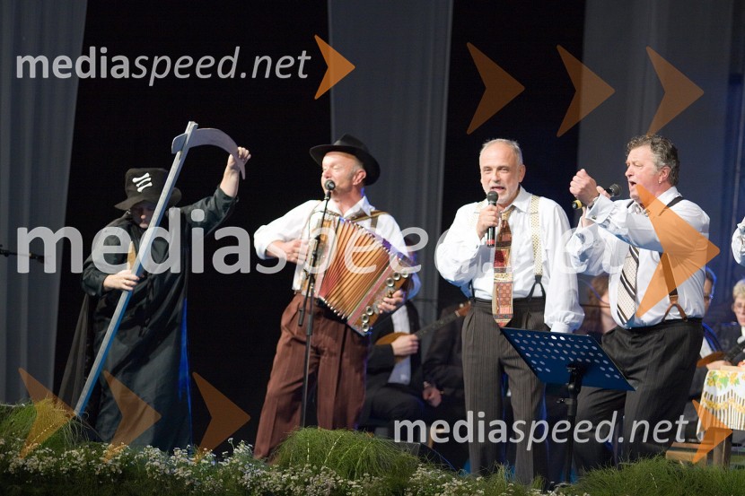 Skupina Prifarski muzikantiEtnokostel 2009, festival etno glasbe