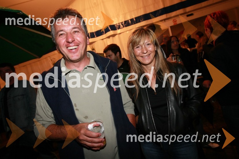 Bojan Rajtmajer, predsednik uprave podjetja Paloma s soprogo17. Festival Lent 2009, otvoritveni vikend