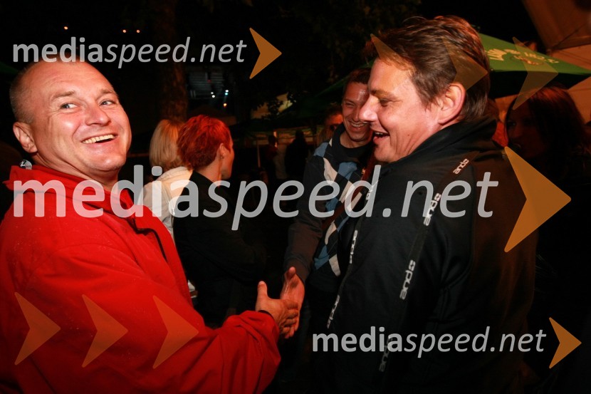 Franc Kangler, župan Mestne občine Maribor in Marko Diaci, svetovalec direktorja Cestnega podjetja Maribor17. Festival Lent 2009, otvoritveni vikend