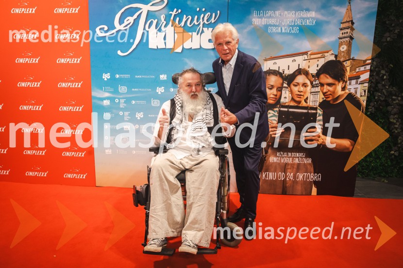  Vinci Vogue Anžlovar, scenarist;  Roman Kukovič, pisatelj, novinar, publicist in režiserTartinijev ključ, velika premiera v Cineplexx Ljubljana