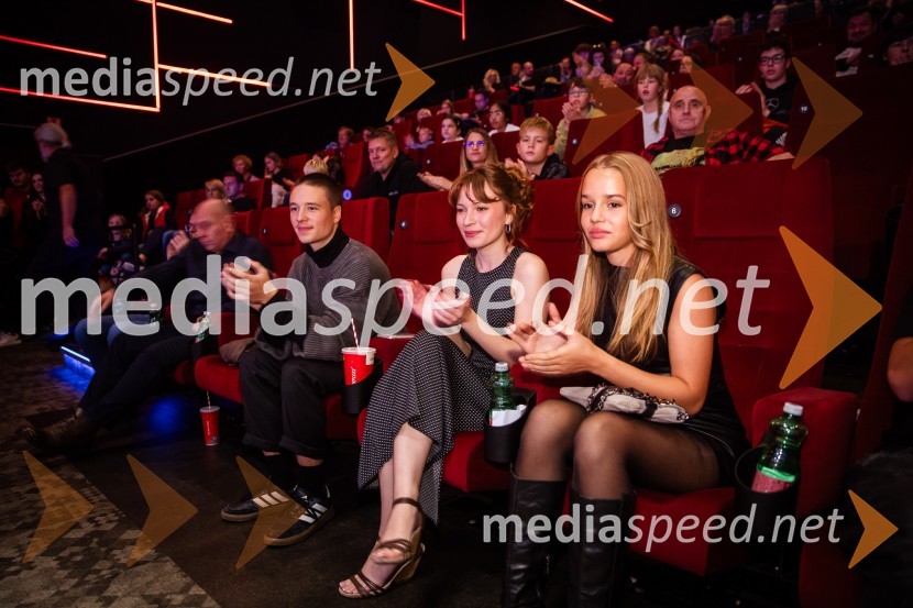  Svit Šturbej;  Maks Kerševan, igralka;  Ella Lapajne, igralkaTartinijev ključ, velika premiera v Cineplexx Ljubljana