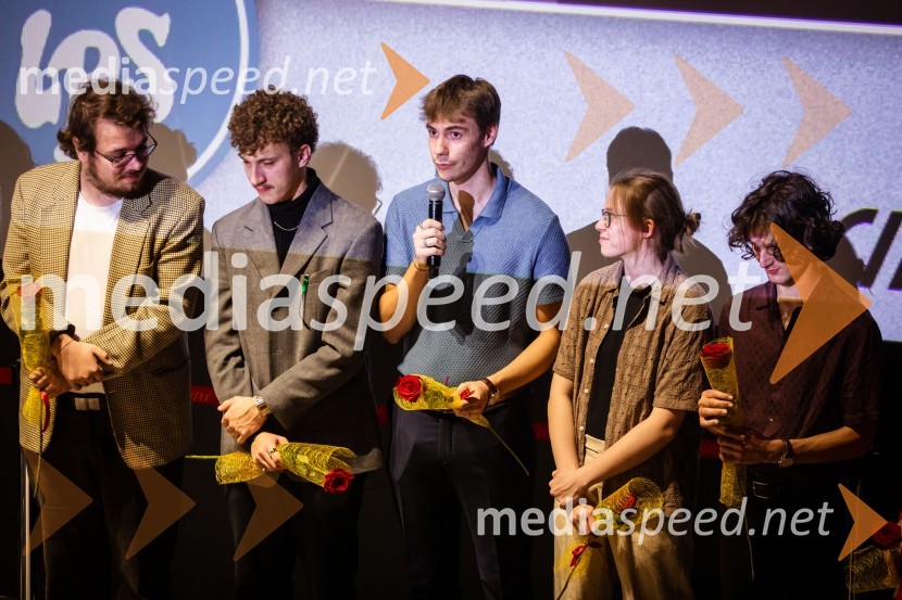  Žiga Žvižej, glasbena skupina LPS;  Martin Mutec, glasbena skupina LPS;  Filip Vidušin, glasbena skupina LPS;  Zala Velenšek, glasbena skupina LPS;  Gašper Hlupič, glasbena skupina LPSTartinijev ključ, velika premiera v Cineplexx Ljubljana