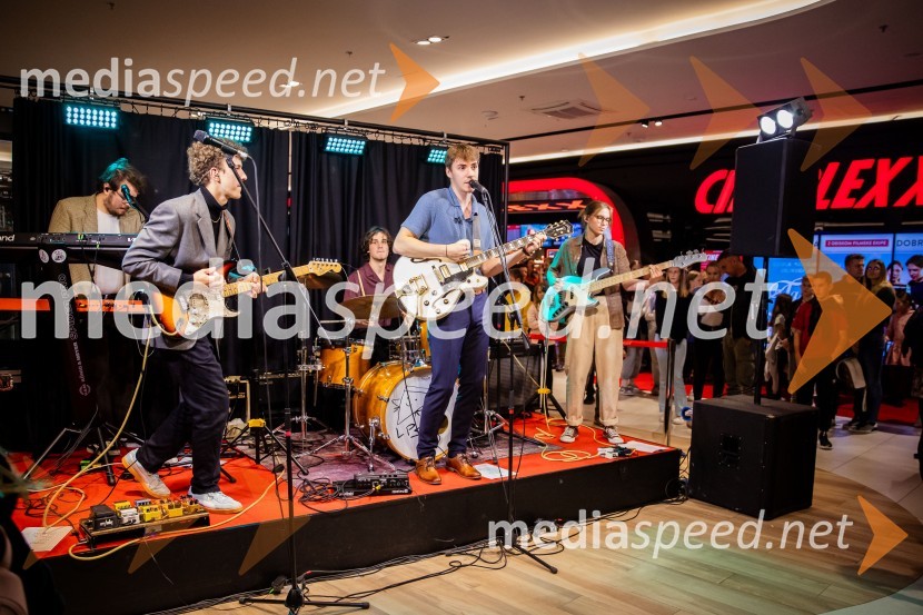  Martin Mutec, glasbena skupina LPS;  Filip Vidušin, glasbena skupina LPS;  Zala Velenšek, glasbena skupina LPSTartinijev ključ, velika premiera v Cineplexx Ljubljana