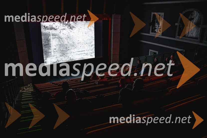 Frančišek, pevec božji, projekcija filma v Minoritih