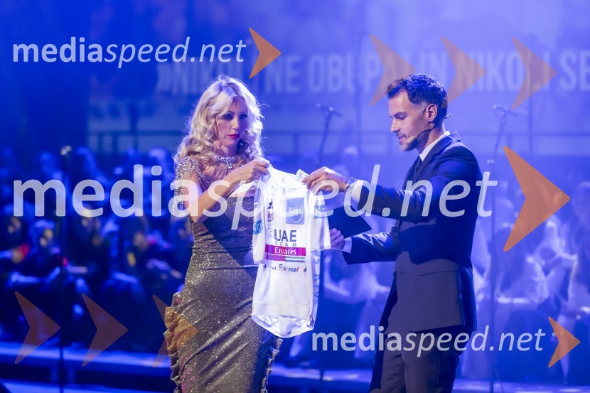  Ajda Bezenšek, strokovna direktorica izobraževalnih programov v Eksena;  David Urankar, televizijski voditelj, manekenVeliki dobrodelni koncert VILJEM JULIJAN 2024