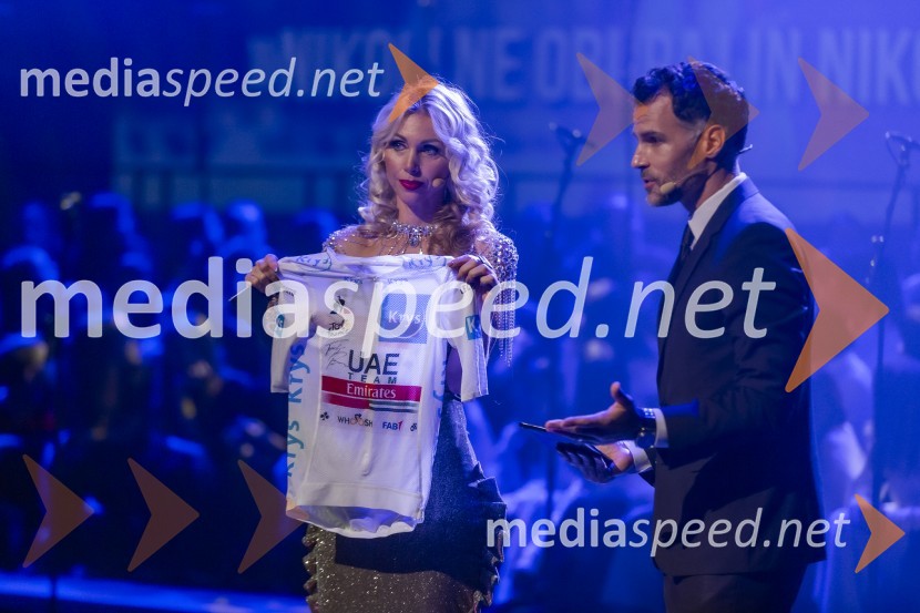  Ajda Bezenšek, strokovna direktorica izobraževalnih programov v Eksena;  David Urankar, televizijski voditelj, manekenVeliki dobrodelni koncert VILJEM JULIJAN 2024