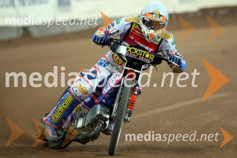 Jason Crump (Avstralija)SPEEDWAY GRAND PRIX, VN Velike Britanije 2009