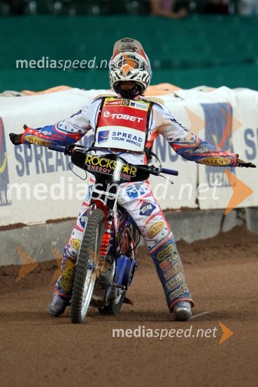 Jason Crump (Avstralija)SPEEDWAY GRAND PRIX, VN Velike Britanije 2009