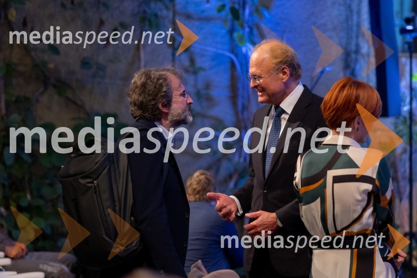  Marko Pokorn, pediater, infektolog;  Janez  Škrabec, direktor Riko d.o.o.Ustanova patra Stanislava Škrabca podelila štipendije 21. generaciji svojih štipendistov