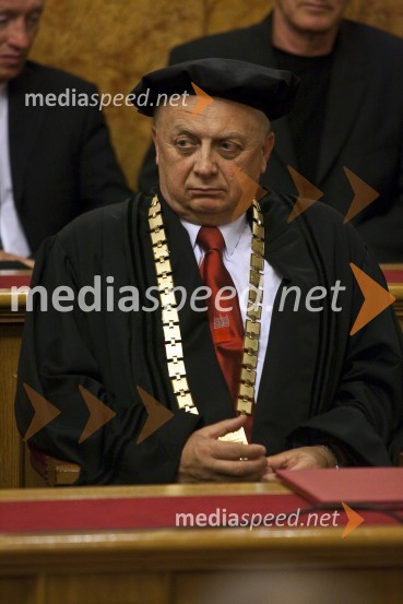 Prof. dr. Marjan Kosec, dekan Veterinarske fakultete Univerze v LjubljaniPromocija doktorjev znanosti Univerze v Ljubljani, 30. junij 2009