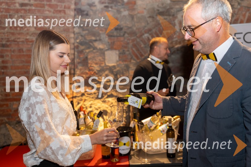  Maruša Mukenauer, Vino Mukenauer;  Gregor Mulec, Vinogradništvo MulecPUBEC 2024, novinarska konferenca