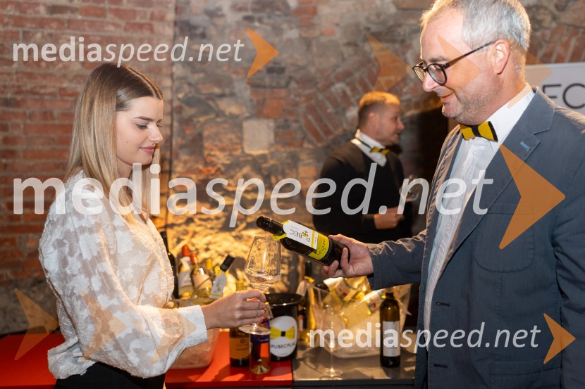  Maruša Mukenauer, Vino Mukenauer;  Gregor Mulec, Vinogradništvo MulecPUBEC 2024, novinarska konferenca