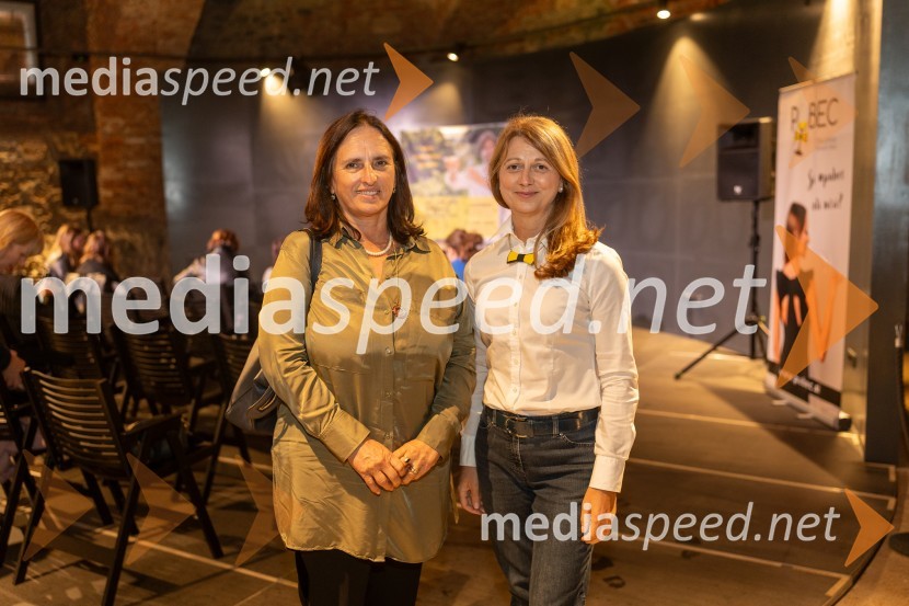  Leonida Gregorič, vodja laboratorija, Kmetijsko gozdarski zavod Maribor;  Amadeja Tacer, Radgonske gorice d.d.PUBEC 2024, novinarska konferenca