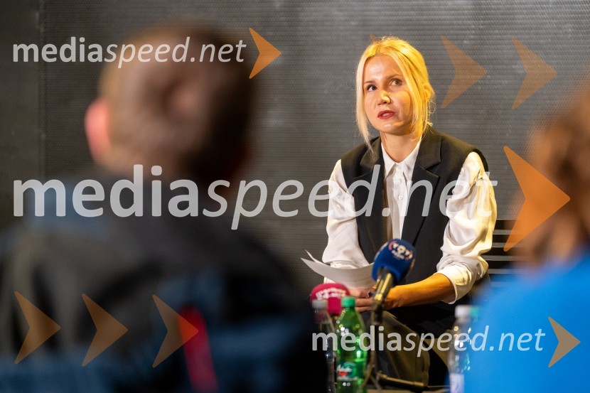  Natalija Cvetko, Mediaspeed d.o.o.;  Natalija Cvetko, Mediaspeed d.o.o.PUBEC 2024, novinarska konferenca