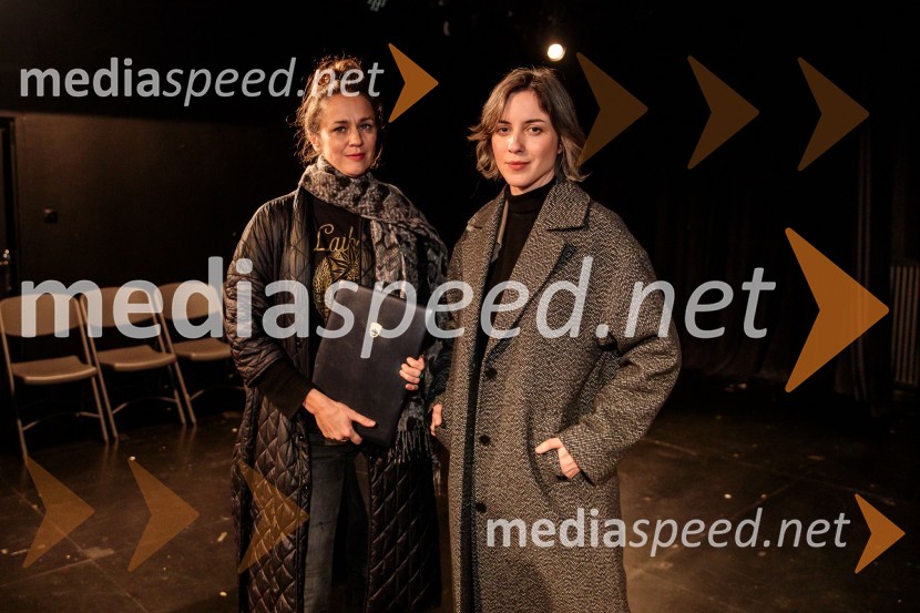  Katarina Stegnar, igralka;  Pia Prezelj, pisateljica, prevajalka in novinarkaKot jabolko sladko, visoko na veji, premiera v SMG Ljubljana