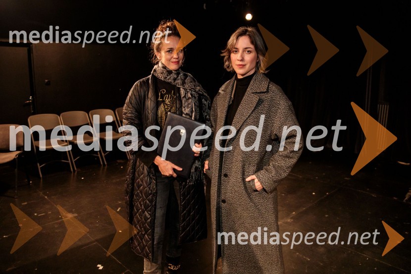  Katarina Stegnar, igralka;  Pia Prezelj, pisateljica, prevajalka in novinarkaKot jabolko sladko, visoko na veji, premiera v SMG Ljubljana