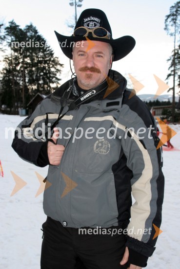 Jani Dolinšek, organizator prireditve Spust s pležuhomSnežna kraljica 2006