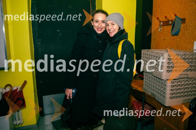  Gaja Višnar, igralka;  Anja Novak, igralkaKot jabolko sladko, visoko na veji, premiera v SMG Ljubljana