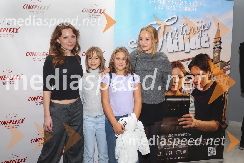  Maks Kerševan, igralka;  ... ;  ... ;  Ella Lapajne, igralkaTartinijev ključ, premiera filma v Cineplexx Koper