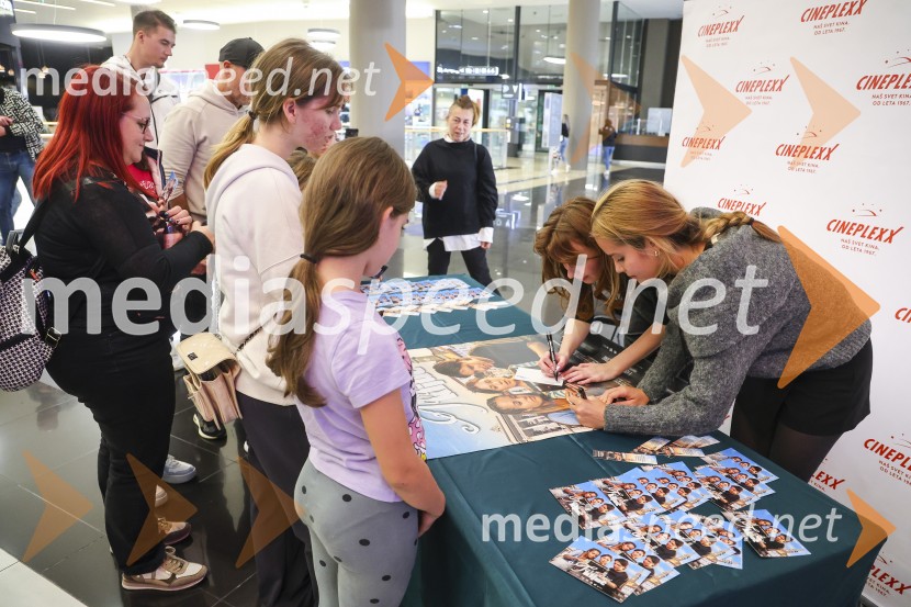  Maks Kerševan, igralka;  Ella Lapajne, igralkaTartinijev ključ, premiera filma v Cineplexx Koper