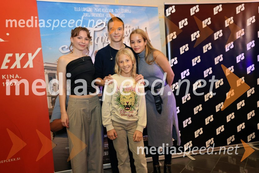  Maks Kerševan, igralka;  Svit Šturbej;  ... ;  Ella Lapajne, igralkaTartinijev ključ, premiera mladinskega filma v Cineplexx Celje