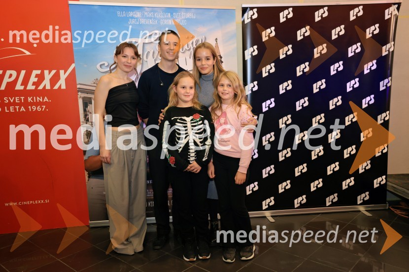  Maks Kerševan, igralka;  Svit Šturbej;  ... ;  Ella Lapajne, igralka;  ... Tartinijev ključ, premiera mladinskega filma v Cineplexx Celje