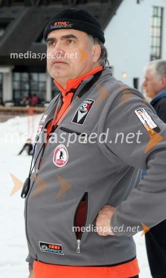 Marjan Podlesnik, organizator prireditveSnežna kraljica 2006