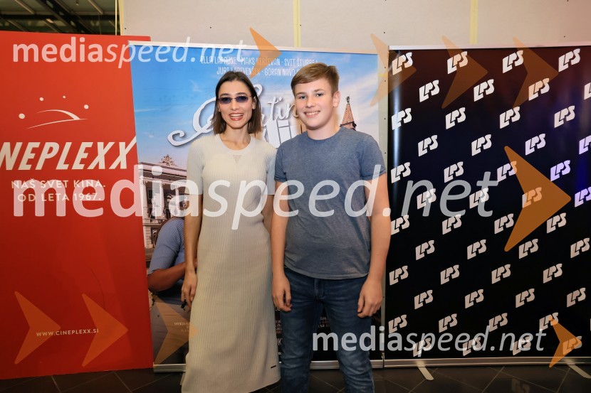  Zala Djurić, igralka;  Kevin CvetkoTartinijev ključ, premiera mladinskega filma v Cineplexx Celje