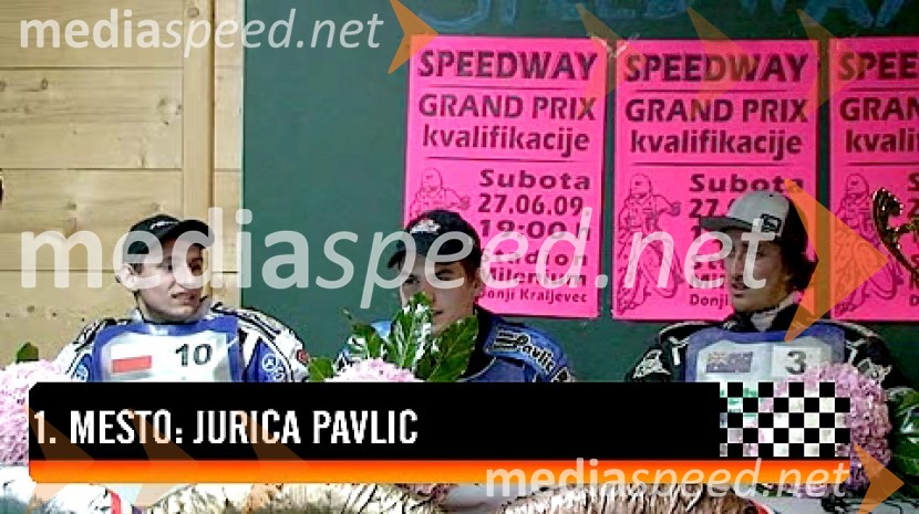 1. Mesto: Jurica PavlicSPEEDWAY, kvalifikacije za SGP 2010, QR 5