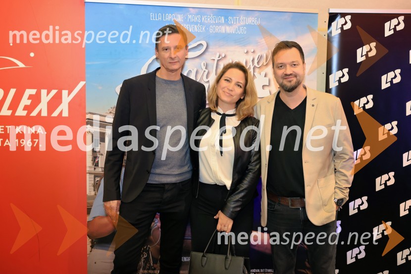  Zoran  Dževerdanović, producent;  ... ;  Primož Štorman, član skupine TabuTartinijev ključ, premiera mladinskega filma v Cineplexx Celje