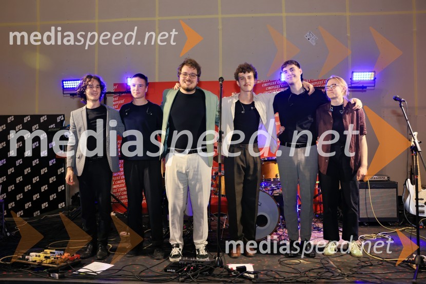  Gašper Hlupič, glasbena skupina LPS;  Svit Šturbej;  Žiga Žvižej, glasbena skupina LPS;  Martin Mutec, glasbena skupina LPS;  Filip Vidušin, glasbena skupina LPS;  Zala Velenšek, glasbena skupina LPSTartinijev ključ, premiera mladinskega filma v Cineplexx Celje