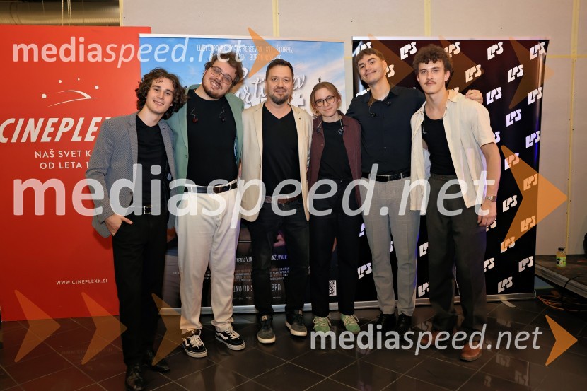  Gašper Hlupič, glasbena skupina LPS;  Žiga Žvižej, glasbena skupina LPS;  Primož Štorman, član skupine Tabu;  Zala Velenšek, glasbena skupina LPS;  Filip Vidušin, glasbena skupina LPS;  Martin Mutec, glasbena skupina LPSTartinijev ključ, premiera mladinskega filma v Cineplexx Celje
