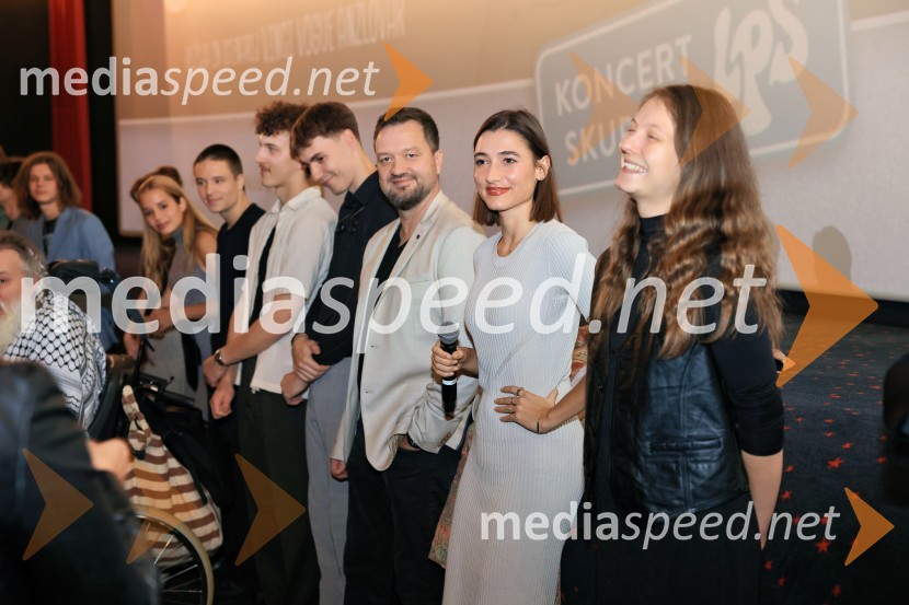  Filip Vidušin, glasbena skupina LPS;  Primož Štorman, član skupine Tabu;  Zala Djurić, igralka;  Barbara Drmota, kostumografkaTartinijev ključ, premiera mladinskega filma v Cineplexx Celje