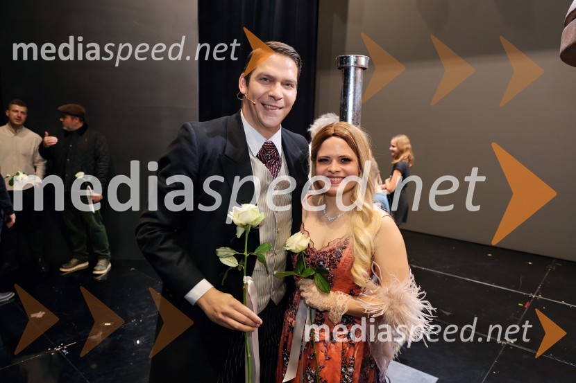  Bogdan  Stopar, operni solist;  Nina HvalecMož, ki je ukrotil strelo: Genialni izumi Nikole Tesle, premiera v Operi in Baletu SNG Maribor