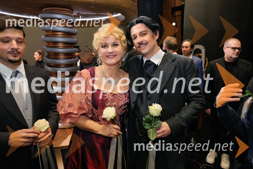  Andreja Zakonjšek Krt, sopranistka;  Sebastijan Čelofiga, baritonist, operni pevecMož, ki je ukrotil strelo: Genialni izumi Nikole Tesle, premiera v Operi in Baletu SNG Maribor