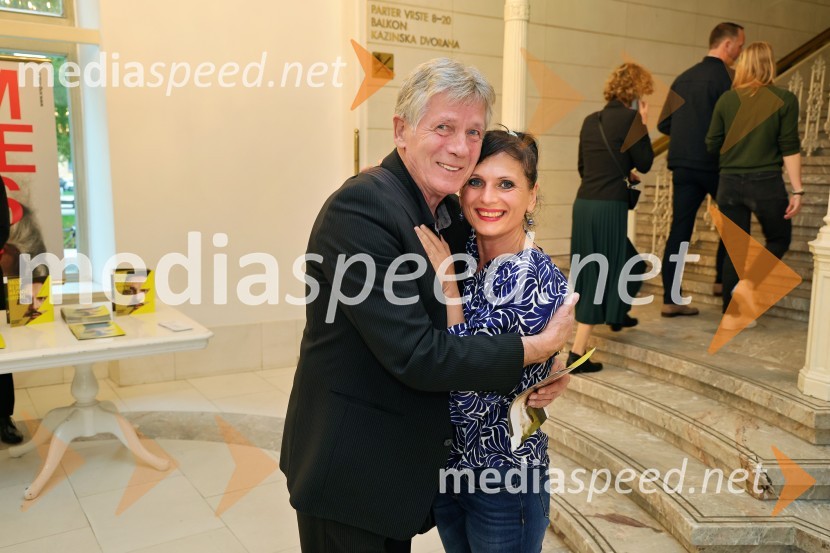  Bojan Maroševič, igralec;  Mirjana Šajinović, igralkaMož, ki je ukrotil strelo: Genialni izumi Nikole Tesle, premiera v Operi in Baletu SNG Maribor