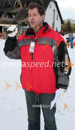 Andrej Okreša, moderator Radia City in povezovalec prireditveSnežna kraljica 2006
