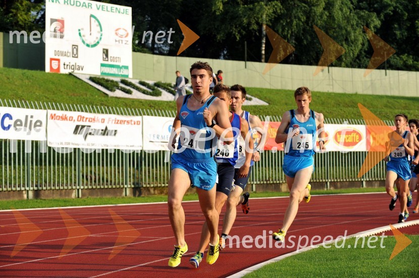 Tekmovalci na 14. mednarodnem atletskem mitingu14. mednarodni atletski miting Velenje