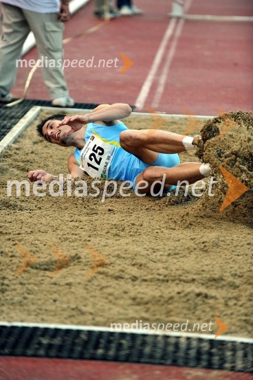 Tekmovalec na 14. mednarodnem atletskem mitingu14. mednarodni atletski miting Velenje