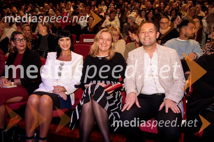  Karmen Pangos, poslovna direktorica, Perutnina Ptuj d.o.o.; dr. Alenka Kepic Mohar, glavna urednica Mladinske knjige in direktorica Cankarjeve založbe;  ... Aljoša Bagola, Ne! je moč, dogodek ob izidu knjige