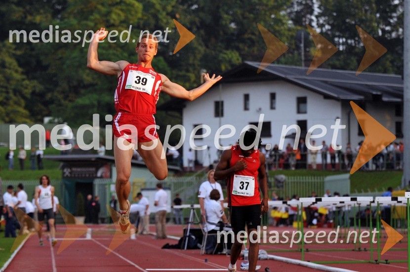 Tekmovalec na 14. mednarodnem atletskem mitingu14. mednarodni atletski miting Velenje
