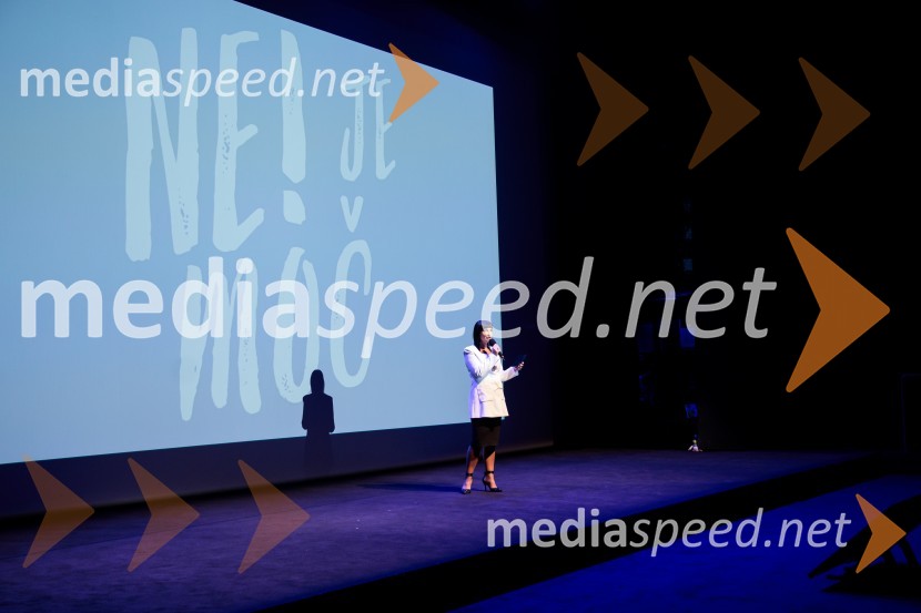  Karmen Pangos, poslovna direktorica, Perutnina Ptuj d.o.o.Aljoša Bagola, Ne! je moč, dogodek ob izidu knjige