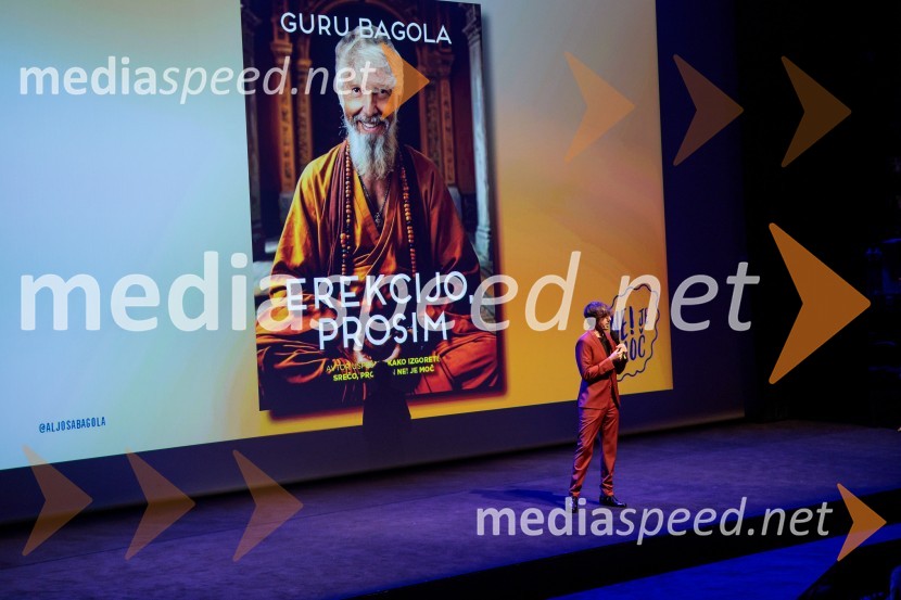  Aljoša Bagola, kreativni direktor, kolumnist, predavatelj in knjižni avtorAljoša Bagola, Ne! je moč, dogodek ob izidu knjige