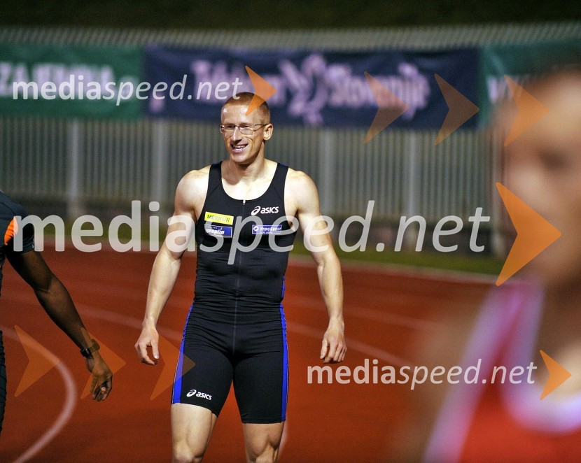 Matic Osovnikar, atlet14. mednarodni atletski miting Velenje
