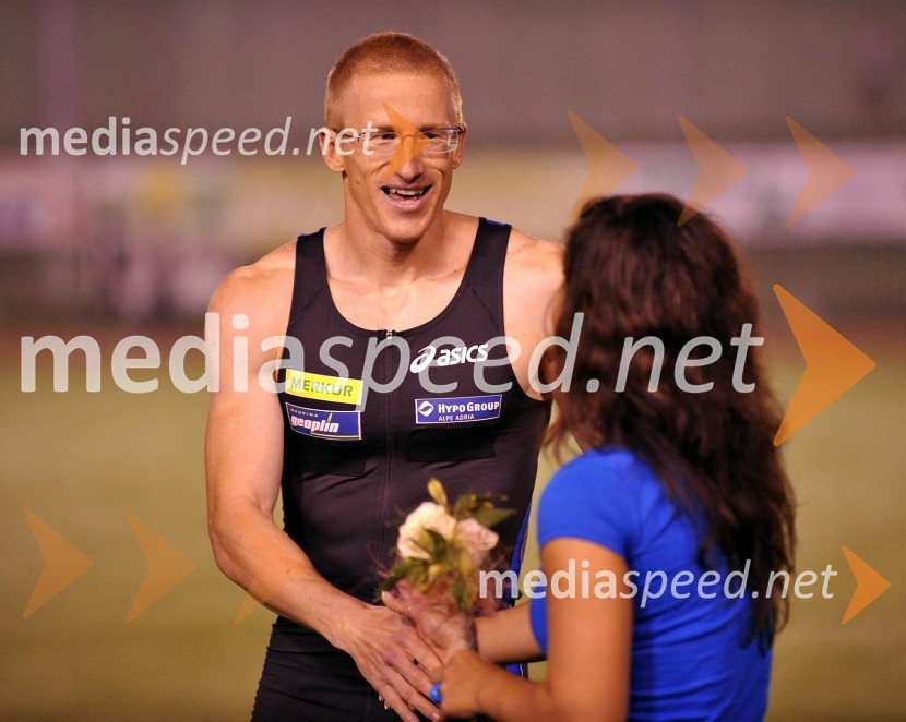Matic Osovnikar, atlet14. mednarodni atletski miting Velenje