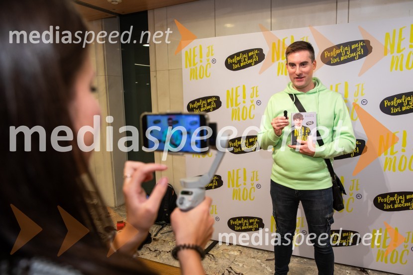 Aljoša Bagola, Ne! je moč, dogodek ob izidu knjige