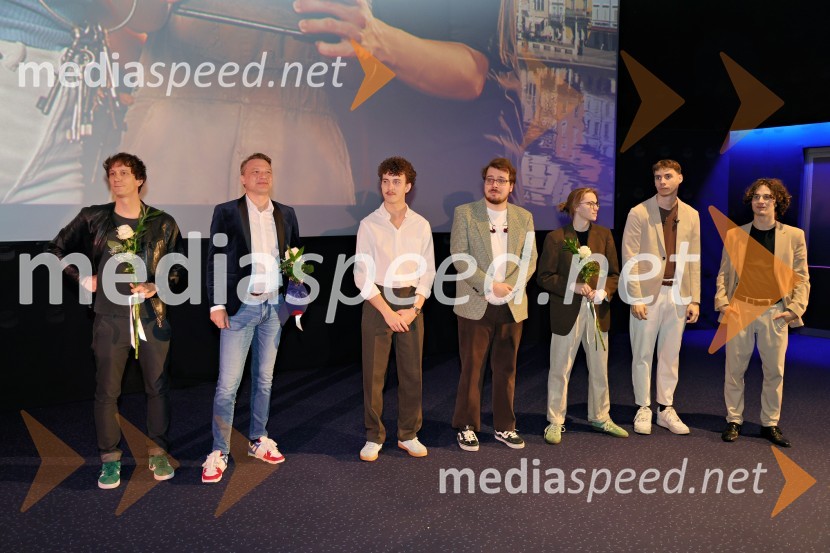  Jurij Drevenšek, igralec;  Nenad Tokalić, igralec;  Martin Mutec, glasbena skupina LPS;  Žiga Žvižej, glasbena skupina LPS;  Zala Velenšek, glasbena skupina LPS;  Filip Vidušin, glasbena skupina LPS;  Gašper Hlupič, glasbena skupina LPSTartinijev ključ, premiera filma v Mariboxu